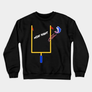 Bass wide right Crewneck Sweatshirt